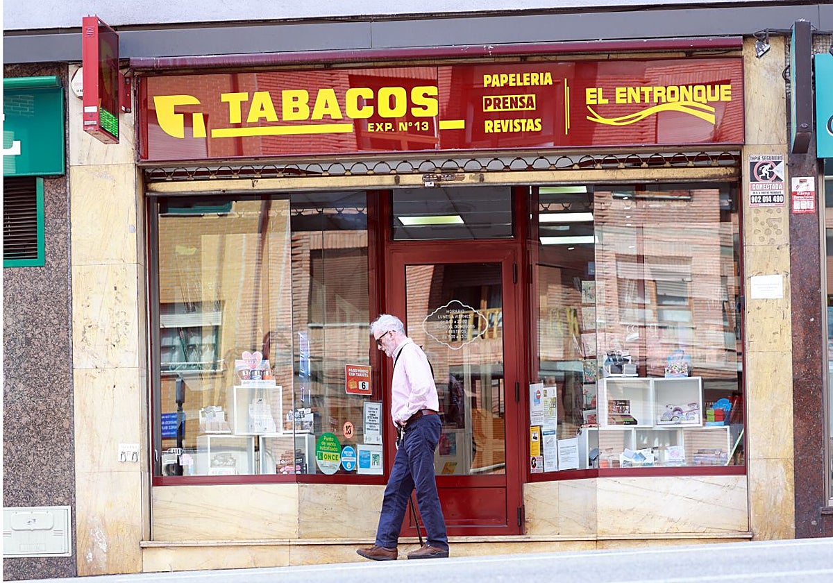 El estanco de la calle Fuertes Acevedo.