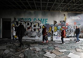 Estado que presentan las instalaciones del Soccer World.