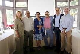 Sandra Díaz, José Antonio Fernández, Ofelia Solanas, Juan Muñiz, Juan Lobo y Céasr Lastra.
