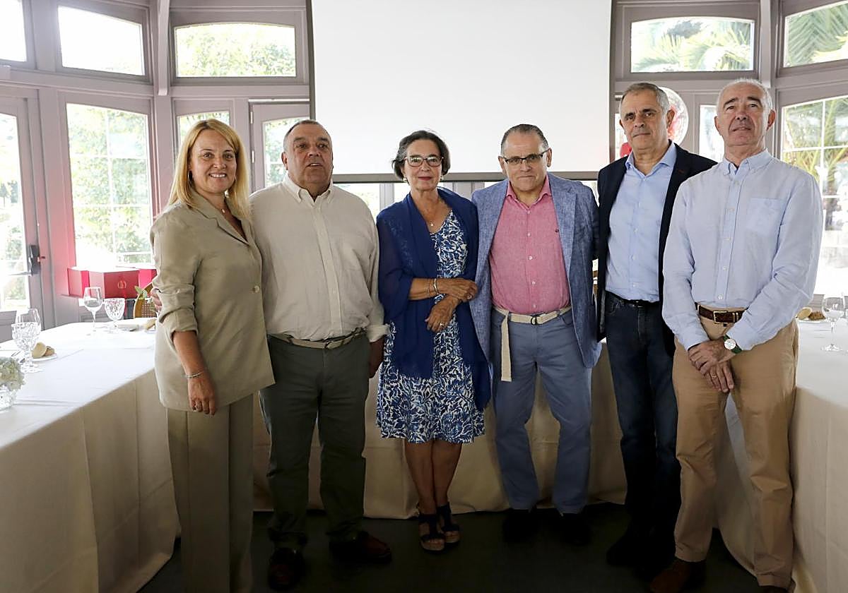 Sandra Díaz, José Antonio Fernández, Ofelia Solanas, Juan Muñiz, Juan Lobo y Céasr Lastra.