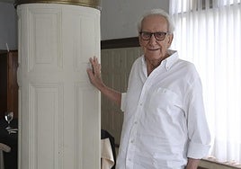 Jaime Chávarri, en el Hotel Asturias, donde se hizo la entrevista.