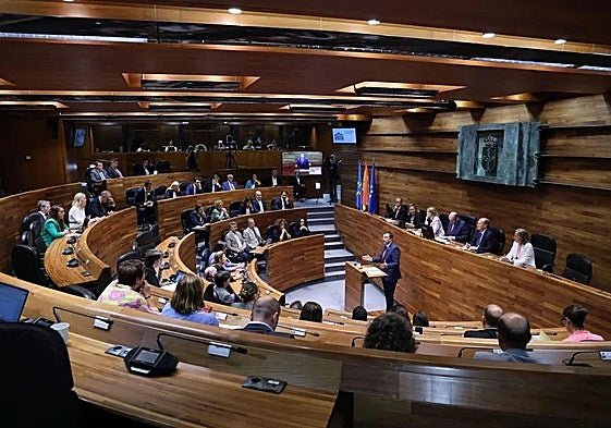 El Pleno de la Junta General con motivo del Día de Asturias, en directo