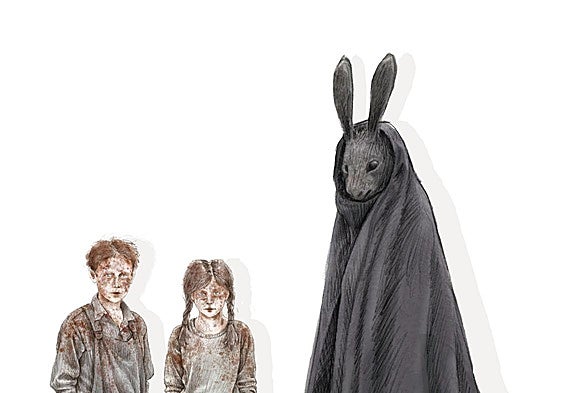 Boceto del vestuario.