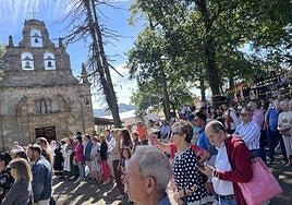 Edición pasada de las fiestas de El Carbayu, en Langreo