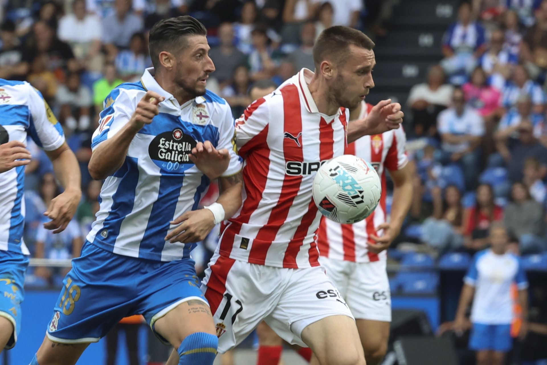 Fotos: Las mejores jugadas del Deportivo 1-0 Sporting