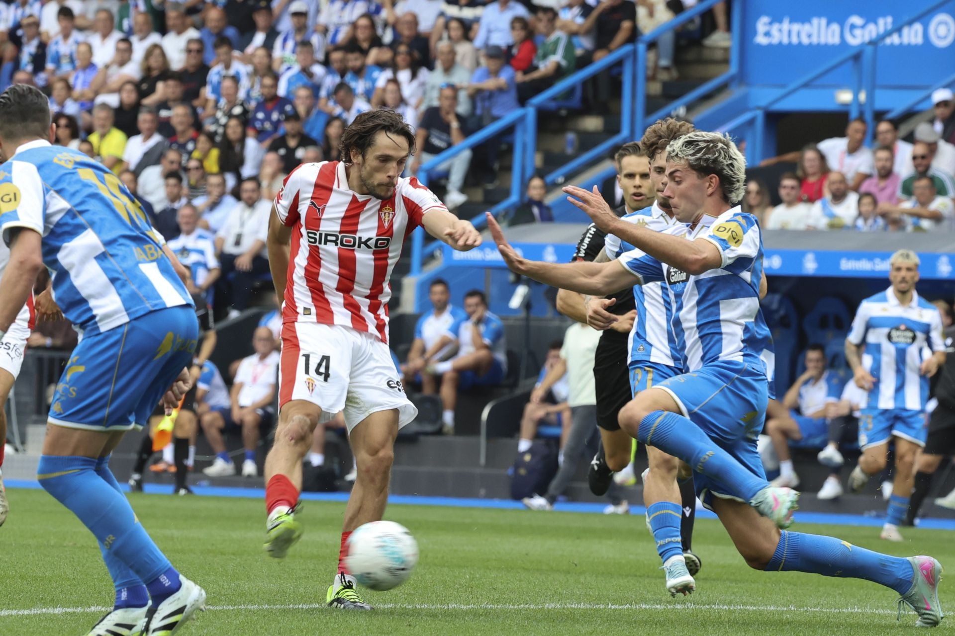 Fotos: Las mejores jugadas del Deportivo 1-0 Sporting