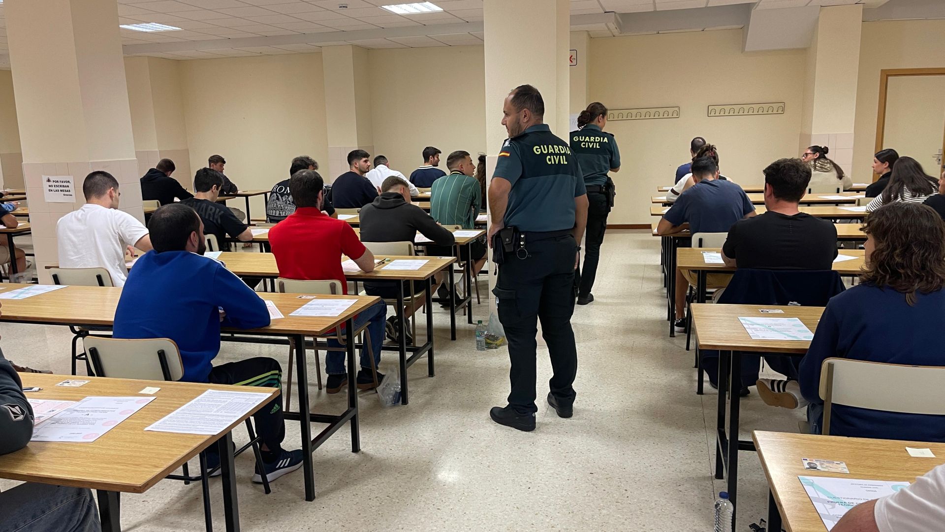 Oposiciones a la Guardia Civil en Asturias: más de 600 aspirantes se examinan para acceder al cuerpo