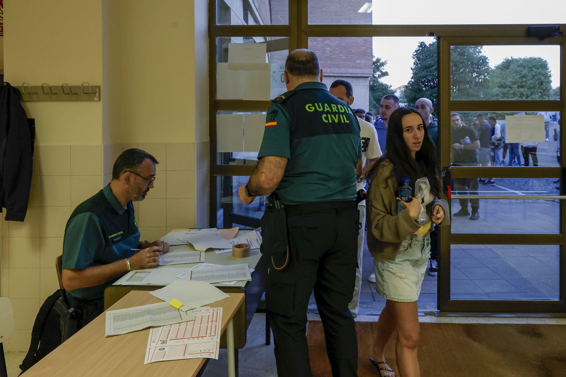 Oposiciones a la Guardia Civil en Asturias: más de 600 aspirantes se examinan para acceder al cuerpo
