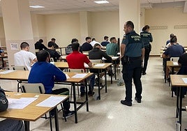 Oposiciones a la Guardia Civil en Asturias: más de 600 aspirantes se examinan para acceder al cuerpo