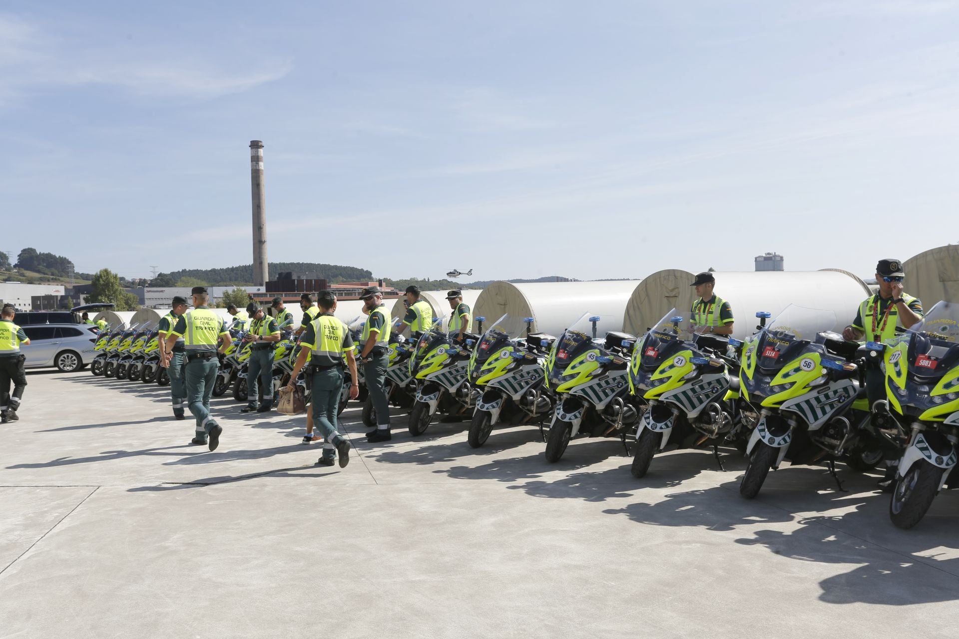 Nuevas protestas en Avilés a favor de Palestina en la demicuarta etapa de La Vuelta