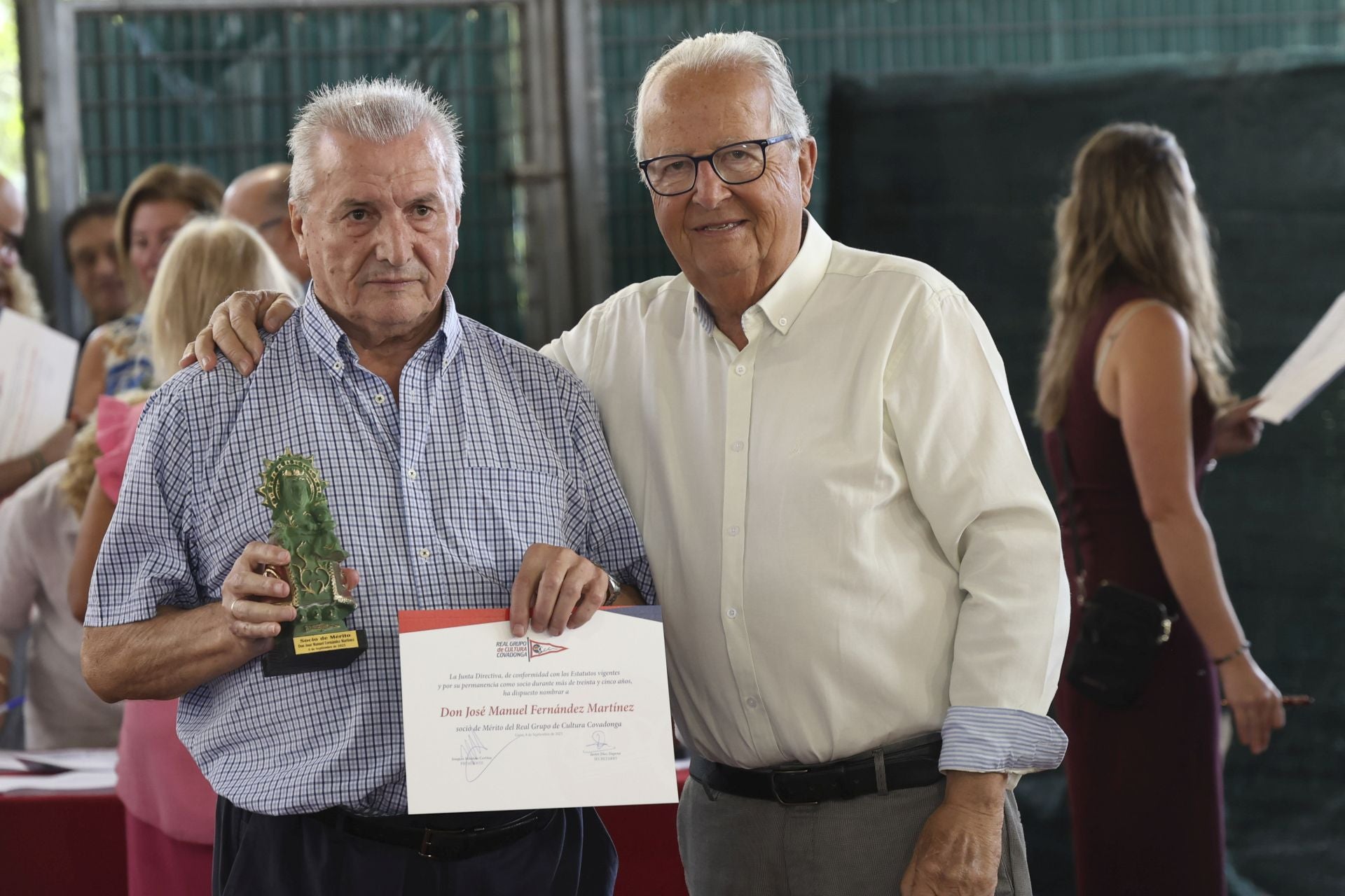 El Grupo Covadonga reconoce a sus socios