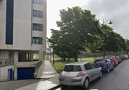 Espacio verde entre la calle Estrella y el restaurante Savannah, en El Natahoyo, que llevará el nombre de 'Jardines de Mariano Castro Ordieres'.