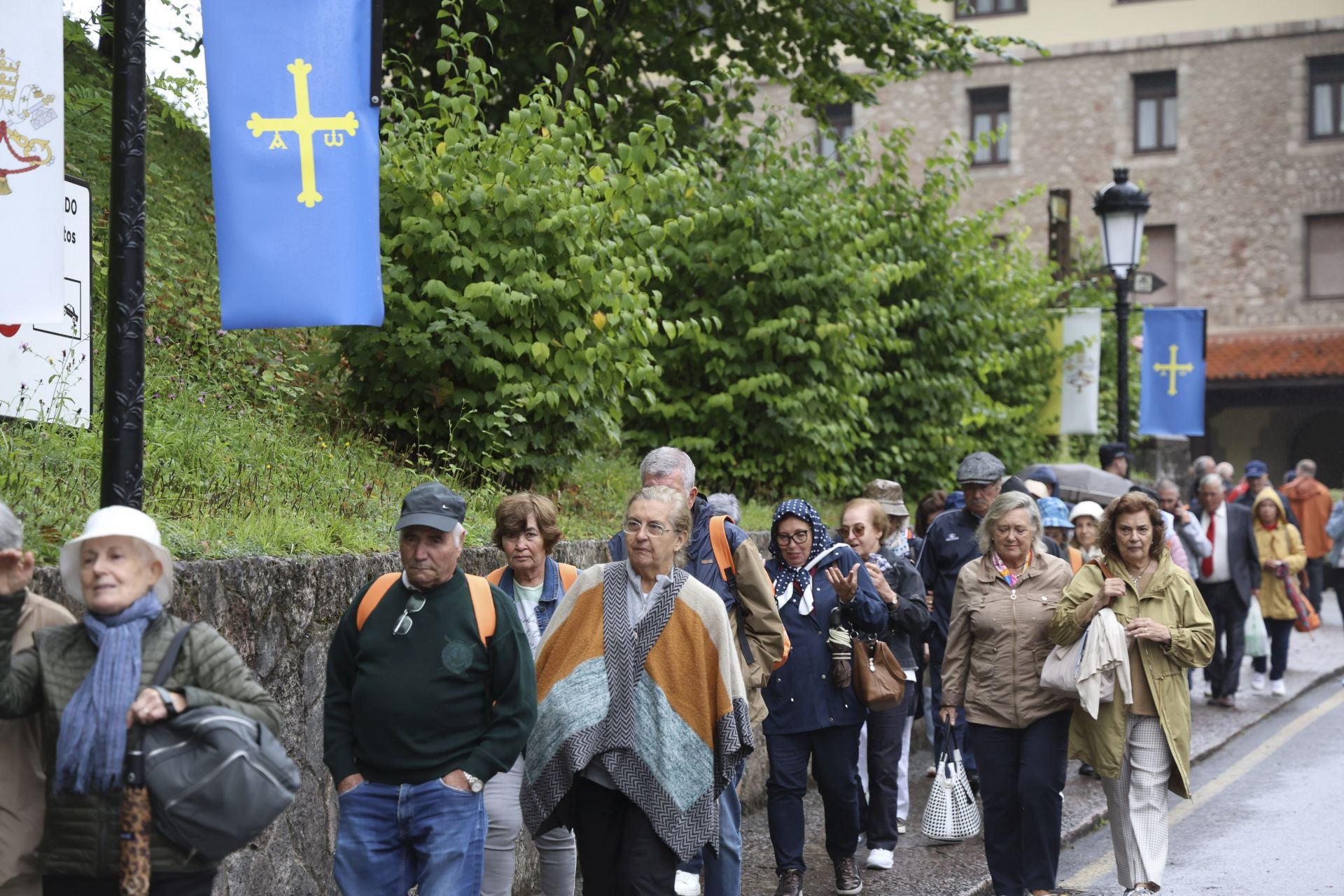 La misa en Covadonga por el Día de la Santina, en imágenes