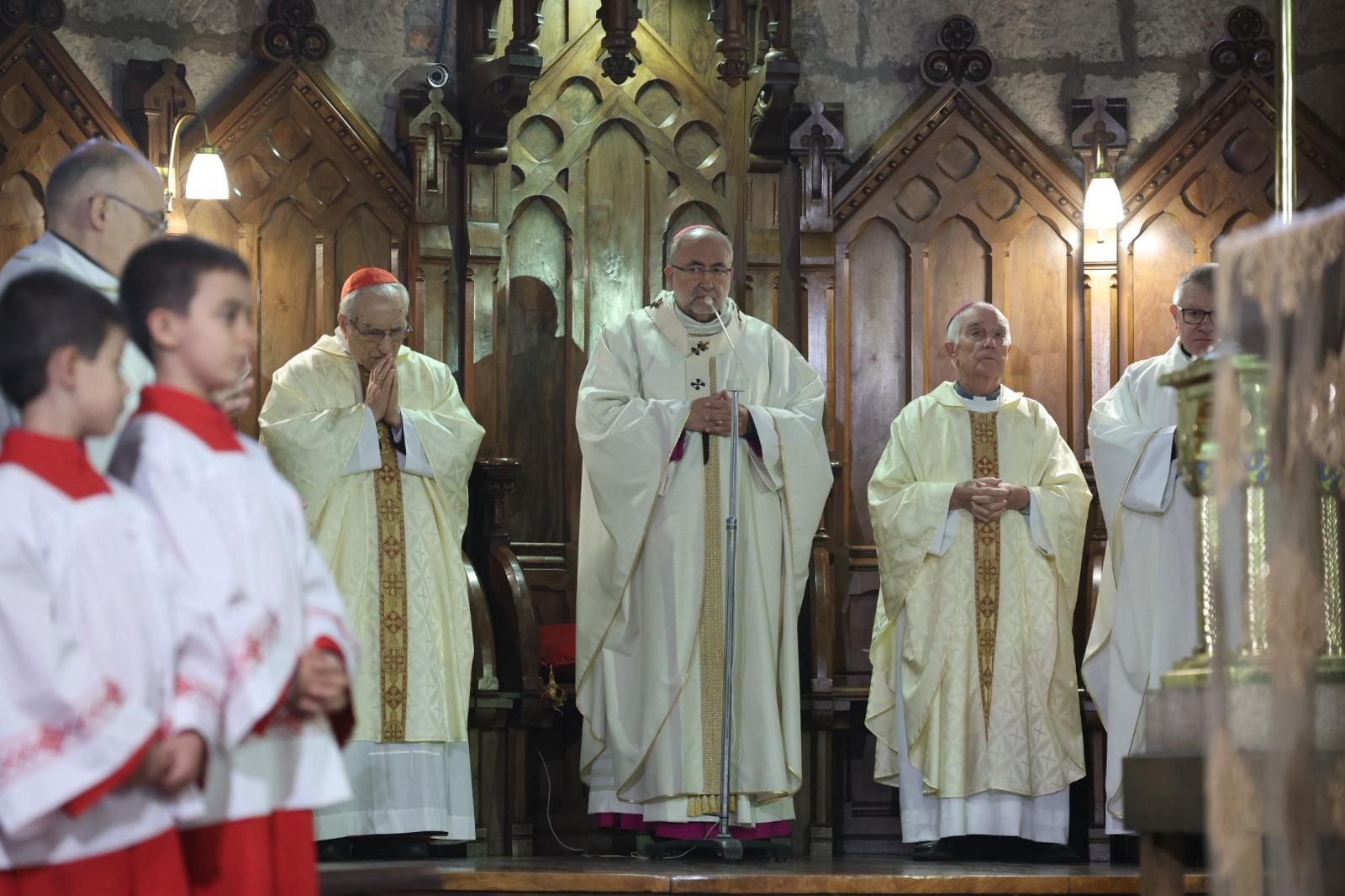 La misa en Covadonga por el Día de la Santina, en imágenes