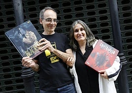 Juan Díaz Canales y Teresa Valero muestran algunas de sus obras más aclamadas.