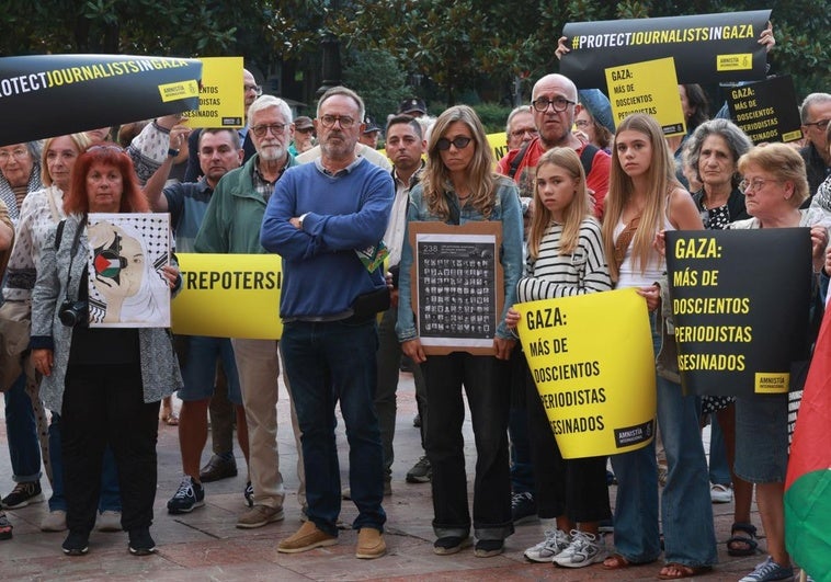 Los periodistas asturianos, contra la masacre de Gaza