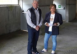 Los ediles Raimundo Díaz y Ana Nosti.