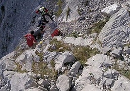 El complicado operativo de rescate.