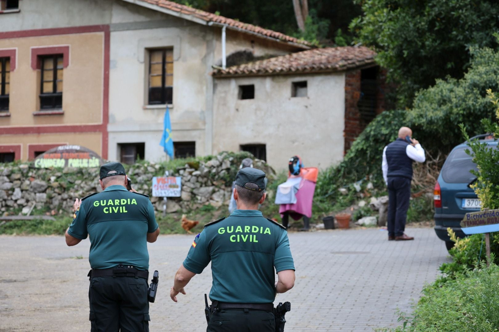 Una muerte tras una paliza en Ribadesella: las imágenes del suceso