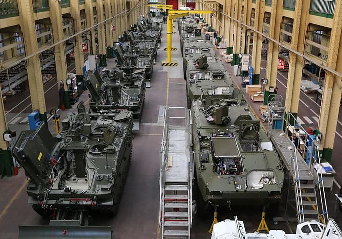 Fabrica de armas de Trubia, gestionada por Santa Bárbara Sistemas.