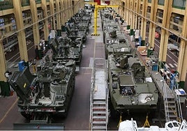 Fabrica de armas de Trubia, gestionada por Santa Bárbara Sistemas.