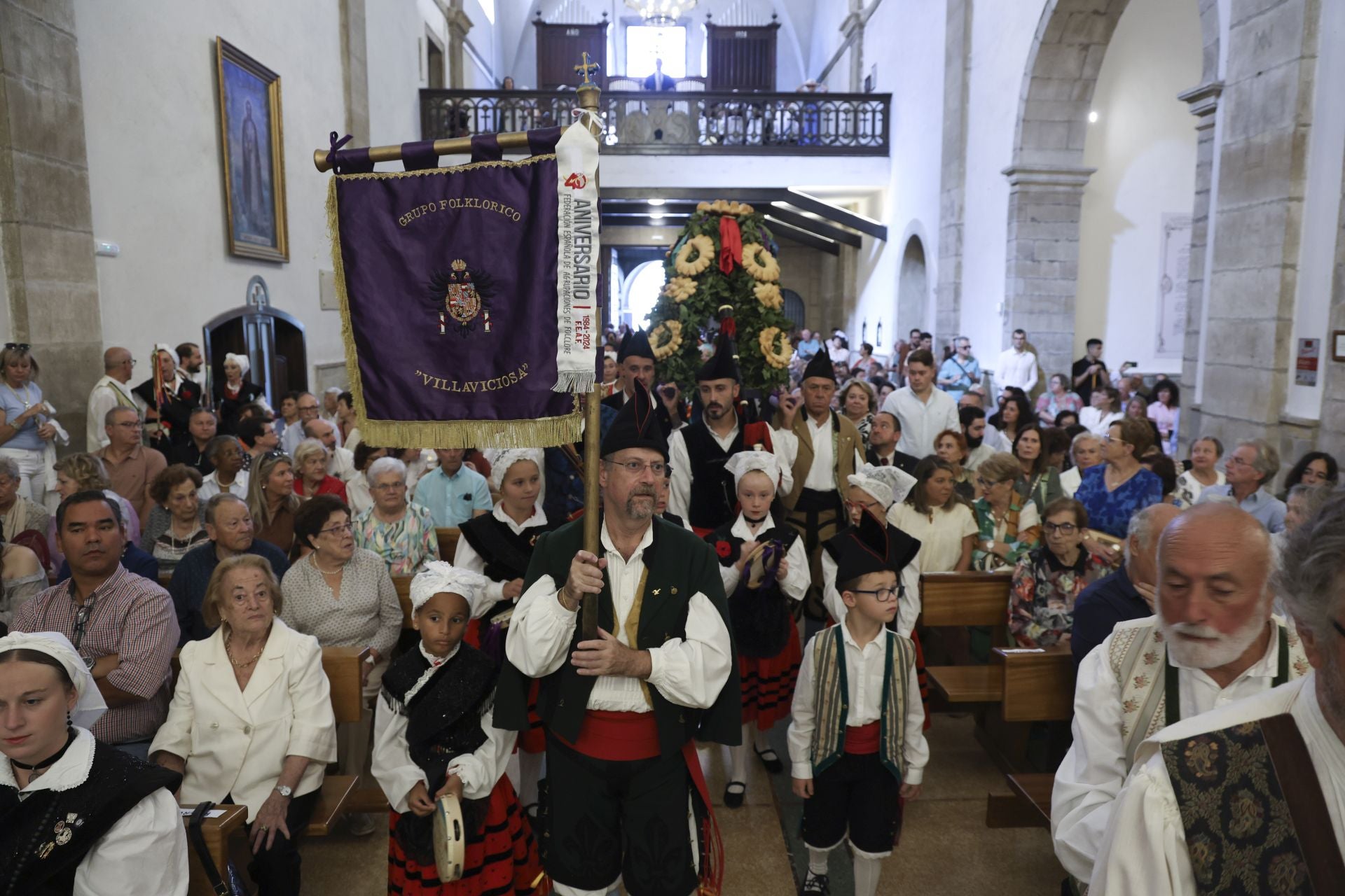 Villaviciosa celebra por todo lo alto el día grande de sus fiestas