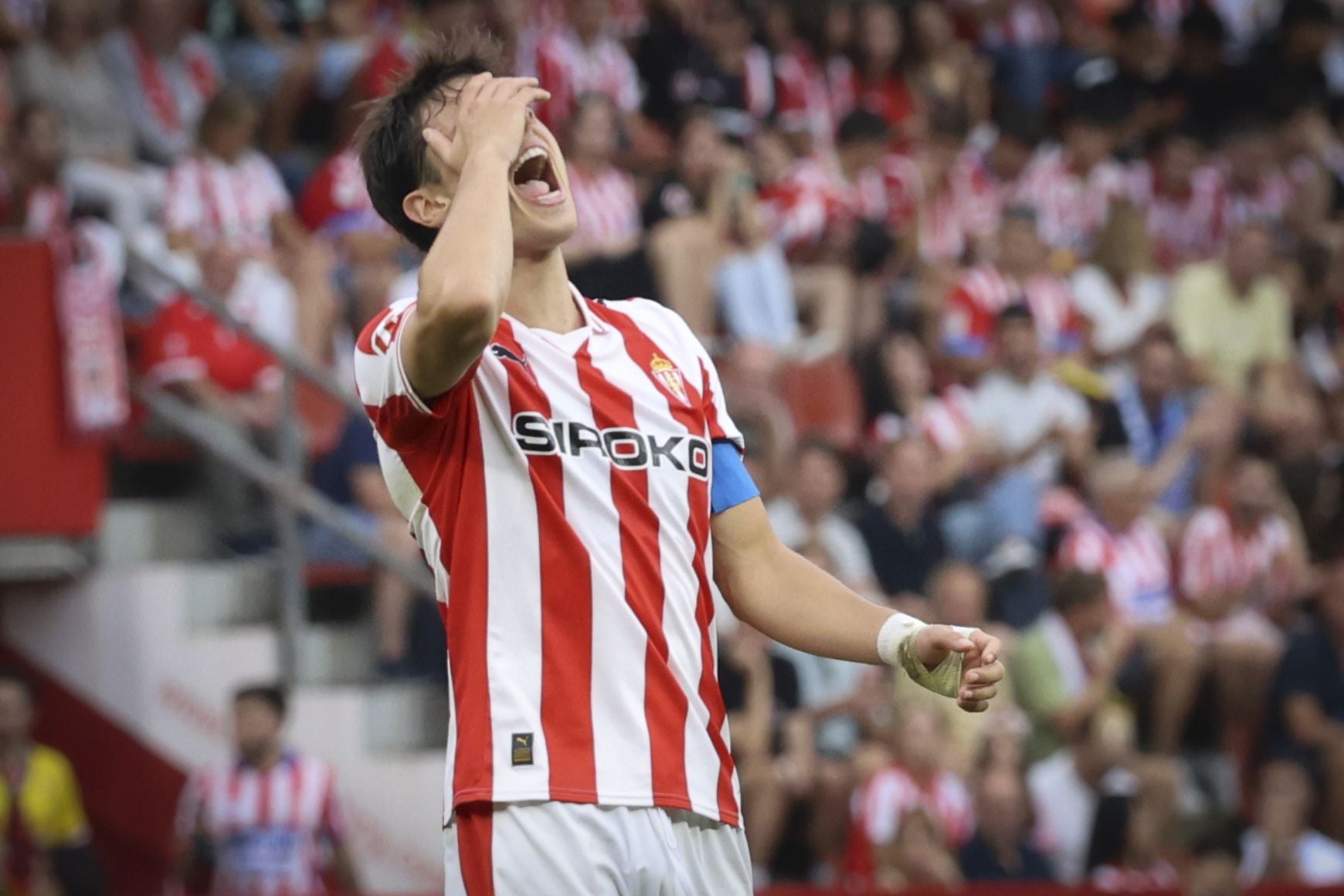 Las mejores jugadas del Sporting de Gijón - Burgos en imágenes