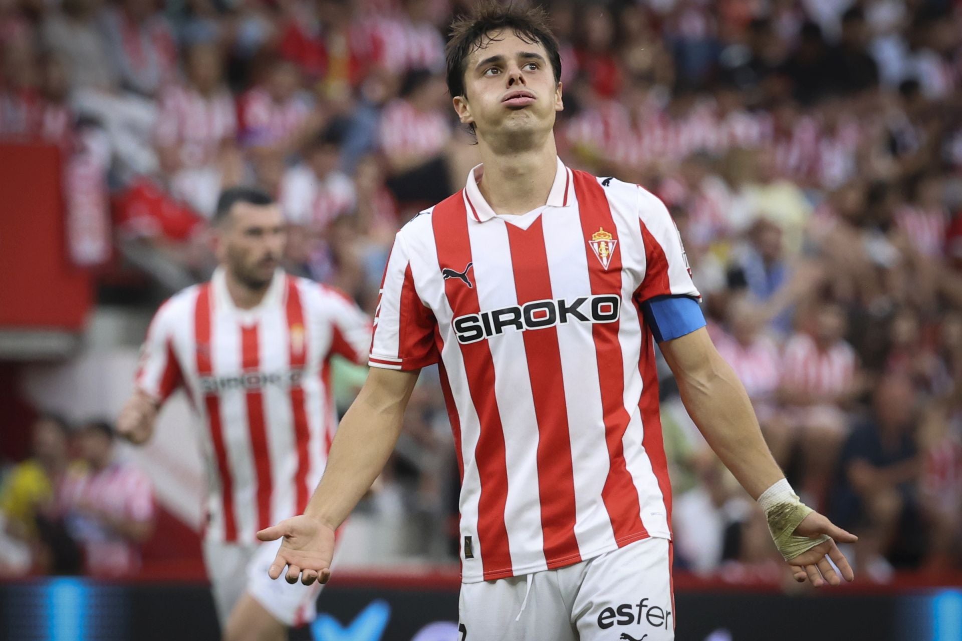 Las mejores jugadas del Sporting de Gijón - Burgos en imágenes