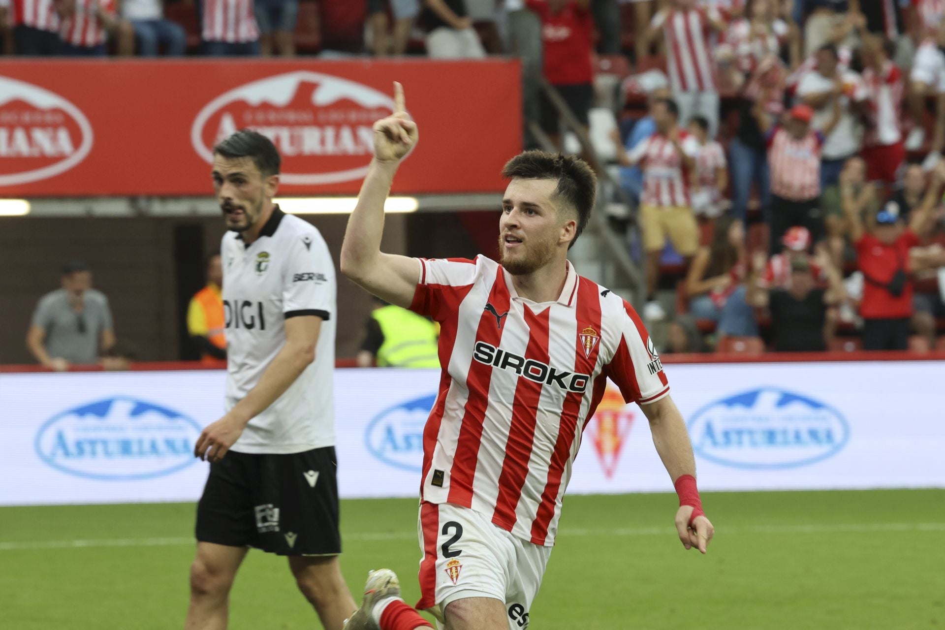 Las mejores jugadas del Sporting de Gijón - Burgos en imágenes