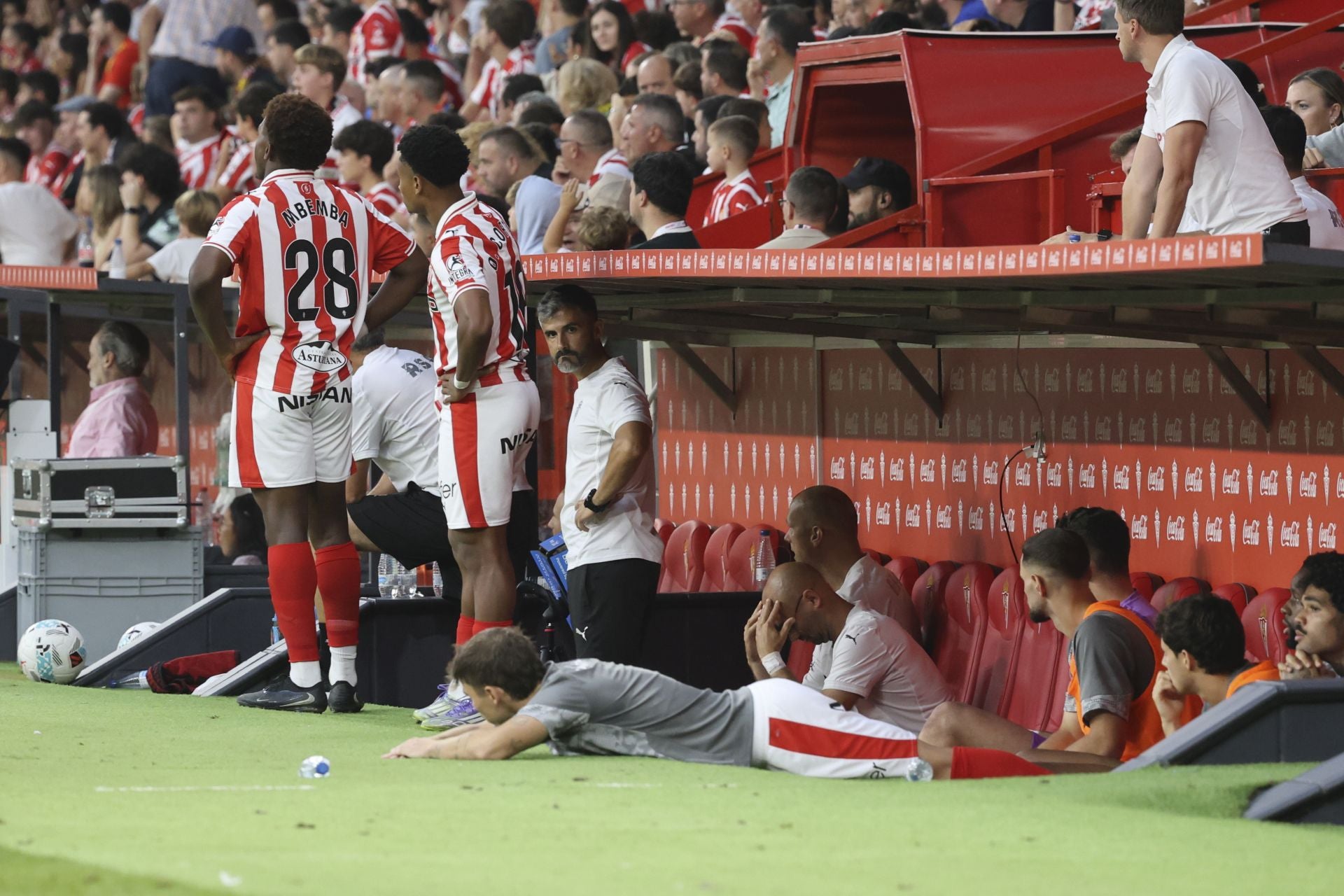 Las mejores jugadas del Sporting de Gijón - Burgos en imágenes