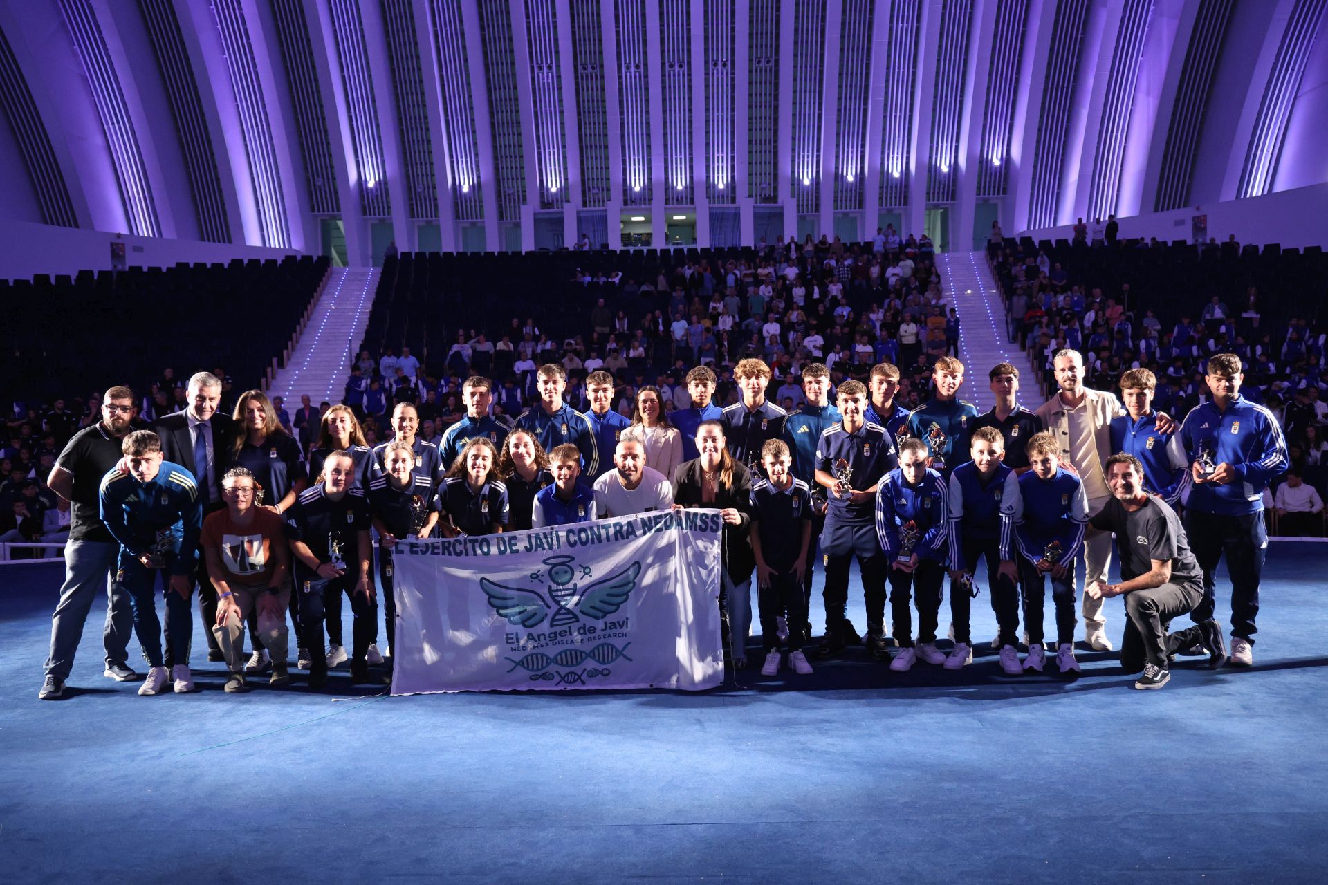 La gala Memoria Azul del Real Oviedo en imágenes