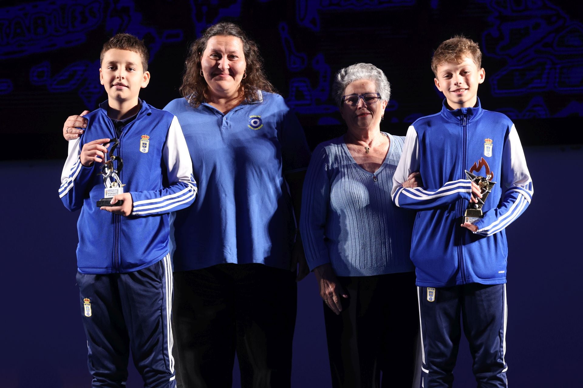 La gala Memoria Azul del Real Oviedo en imágenes