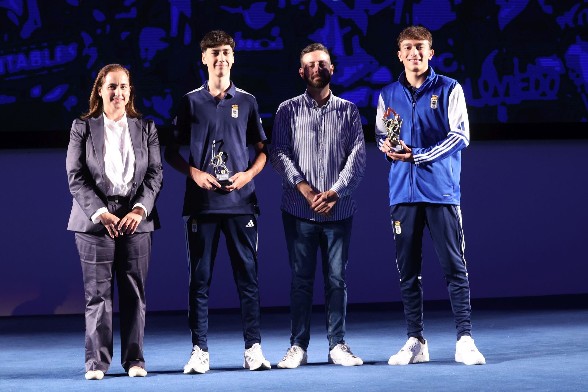 La gala Memoria Azul del Real Oviedo en imágenes