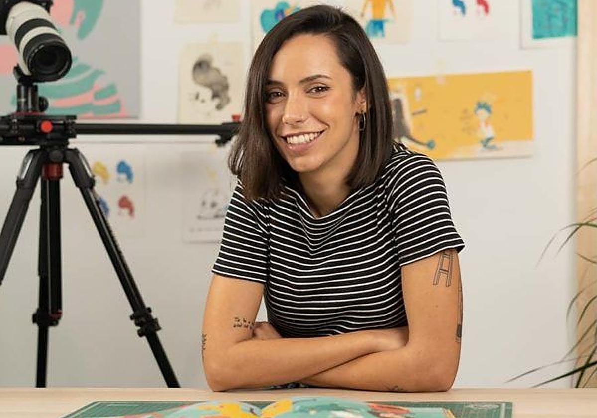 La ilustradora Vera Galindo Ferrer.