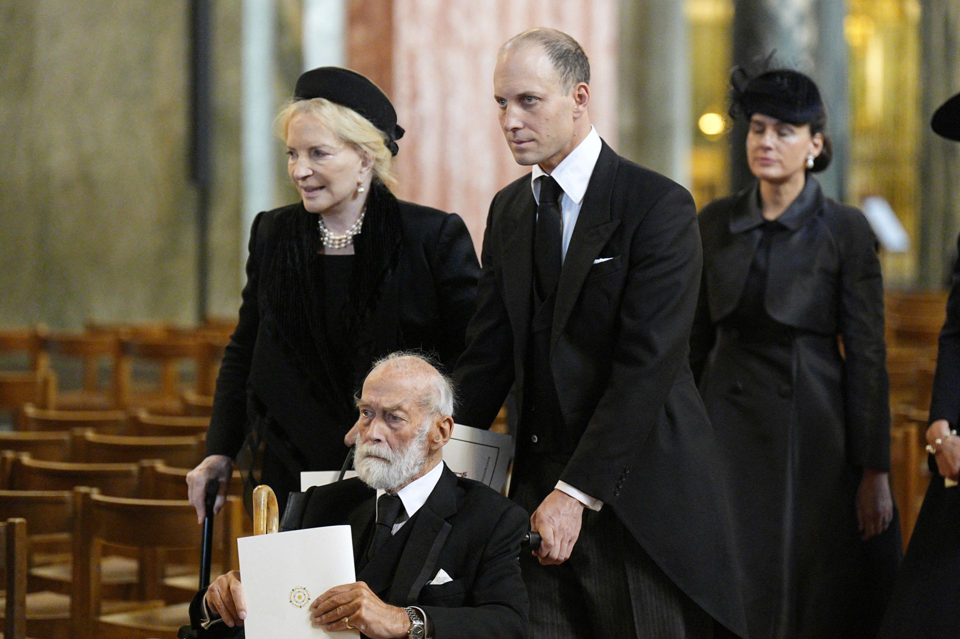 Las imágenes del funeral de la duquesa de Kent