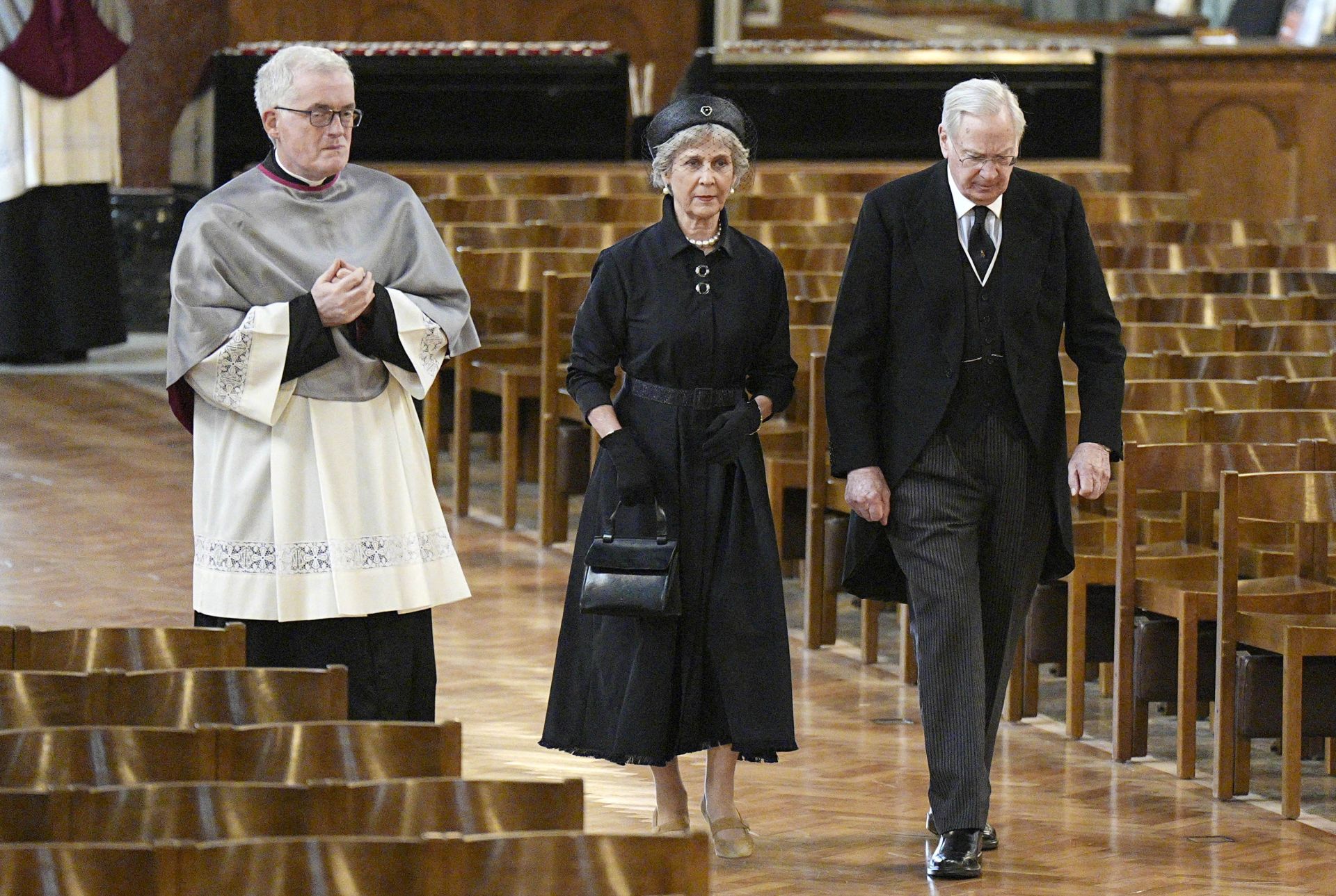 Las imágenes del funeral de la duquesa de Kent