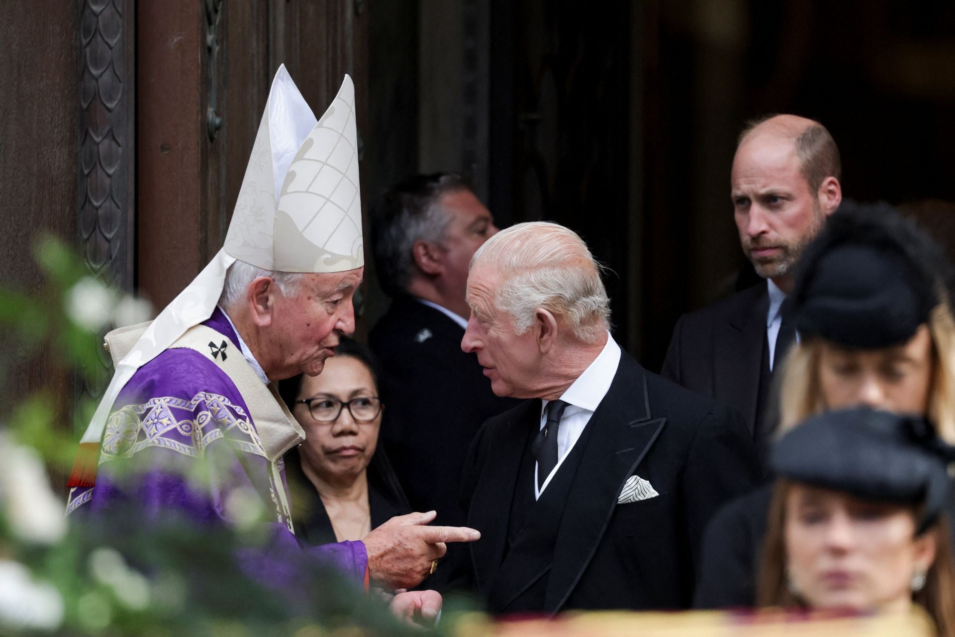 Las imágenes del funeral de la duquesa de Kent