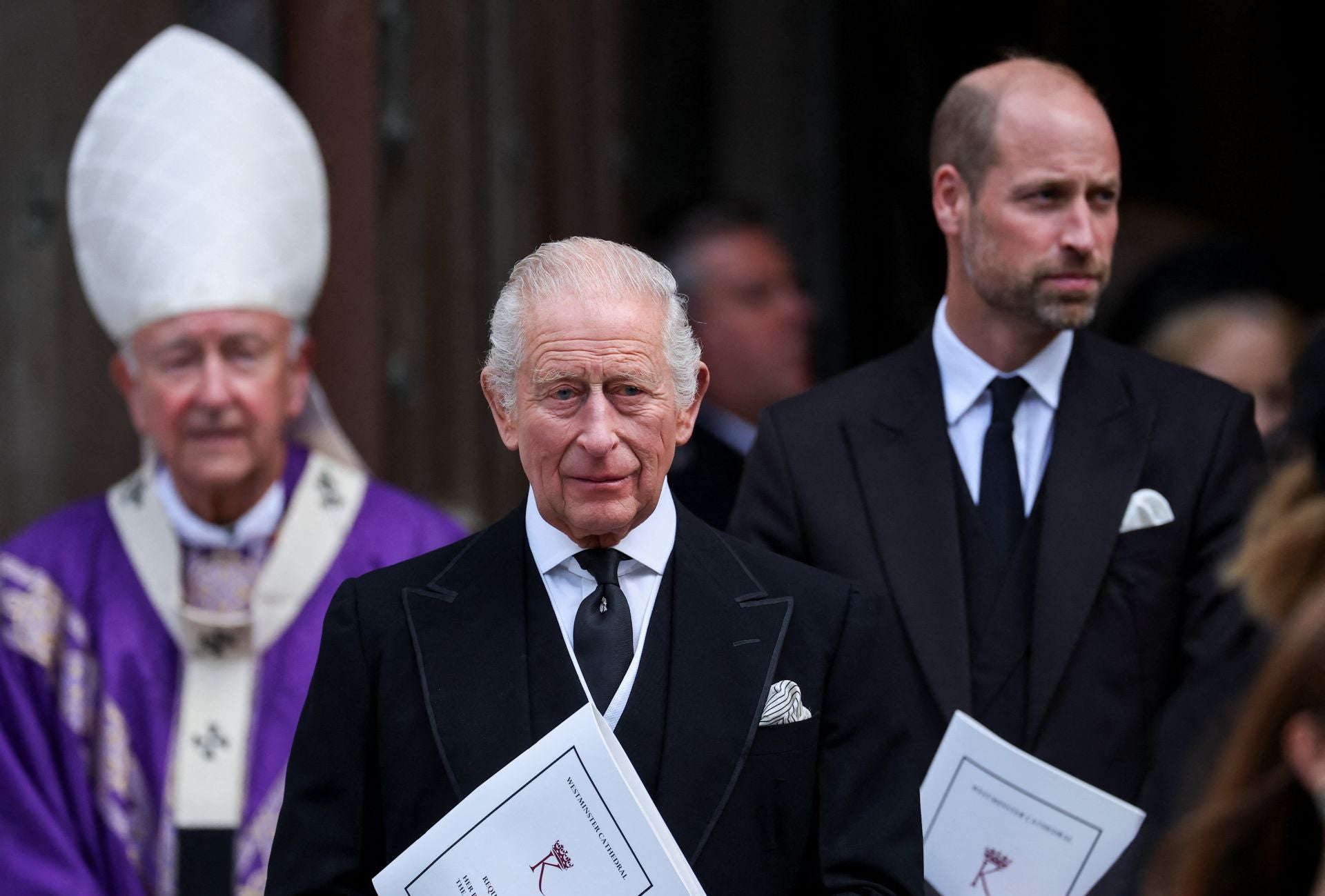 Las imágenes del funeral de la duquesa de Kent