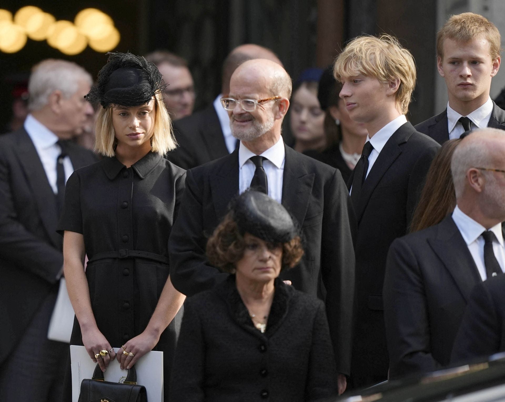 Las imágenes del funeral de la duquesa de Kent