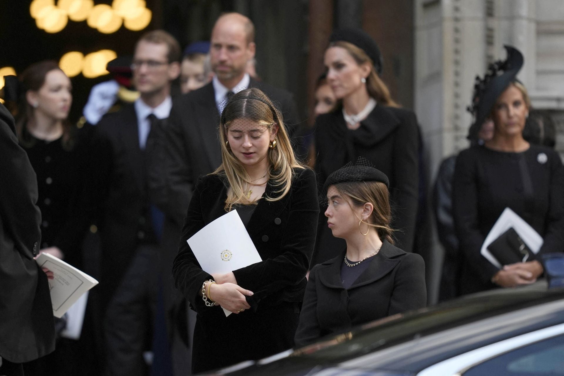 Las imágenes del funeral de la duquesa de Kent