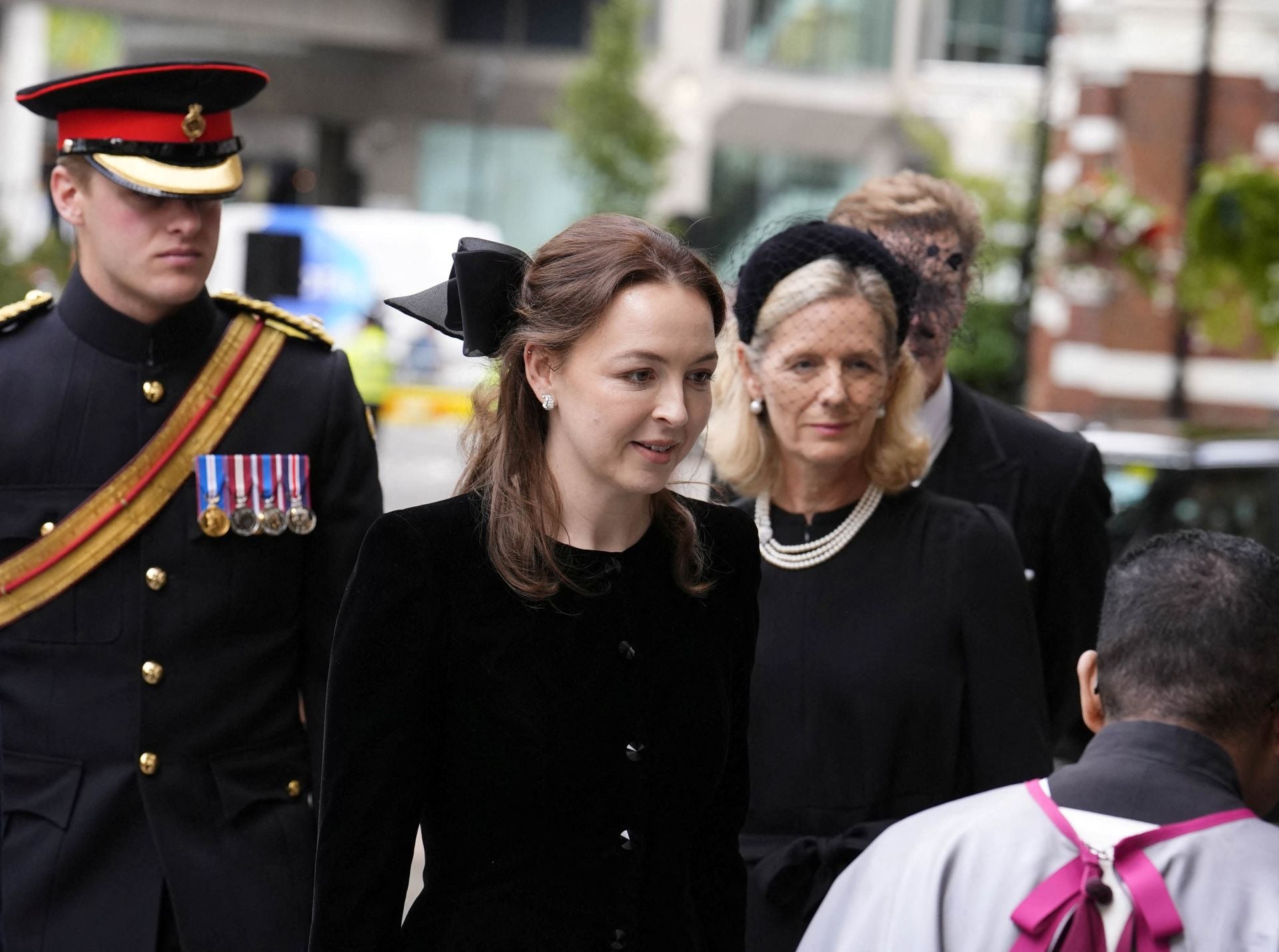 Las imágenes del funeral de la duquesa de Kent