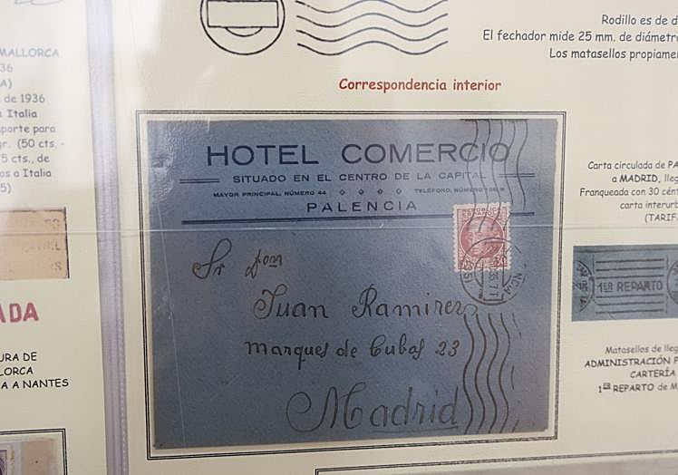 Uno de los sellos de Jovellanos, en correspondencia interior.