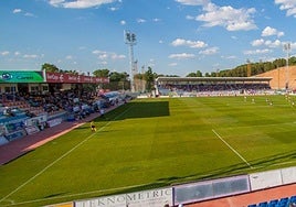 Estadio Pedro Escartín de Guadalajara.