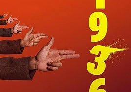 Cartel promocional de la obra '1936'.