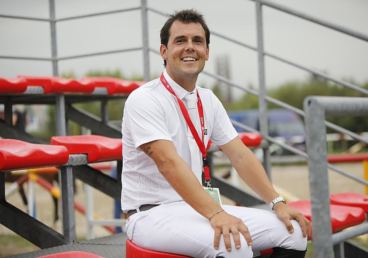 Sergio Álvarez Moya, en una de sus participaciones en Las Mestas.