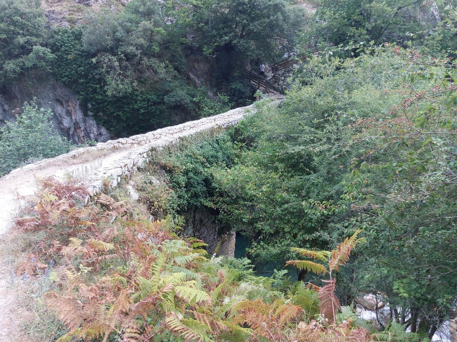 Imagen secundaria 1 - Primeros pasos: refugio y puente la Jaya e inicio de la canal del Texu. 