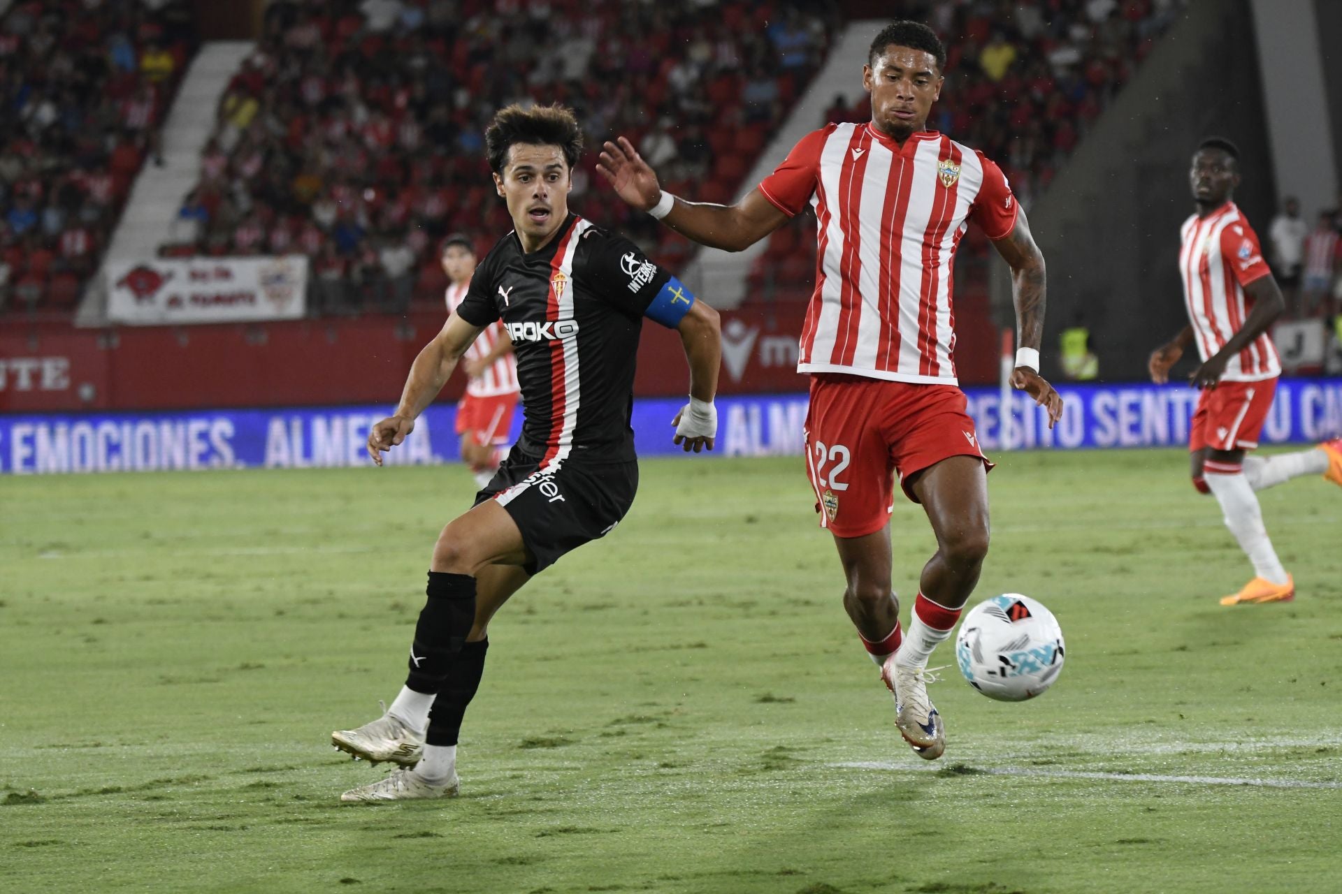 Las mejores jugadas del Almería - Sporting de Gijón