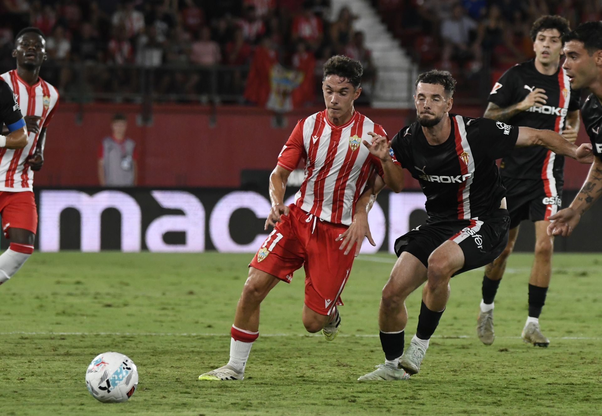 Las mejores jugadas del Almería - Sporting de Gijón