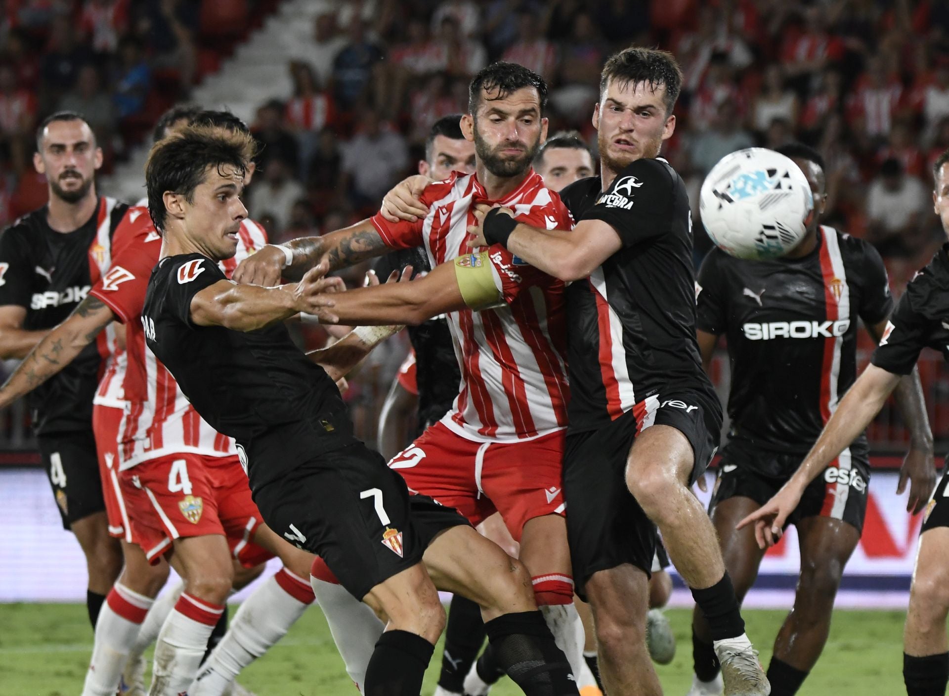 Las mejores jugadas del Almería - Sporting de Gijón