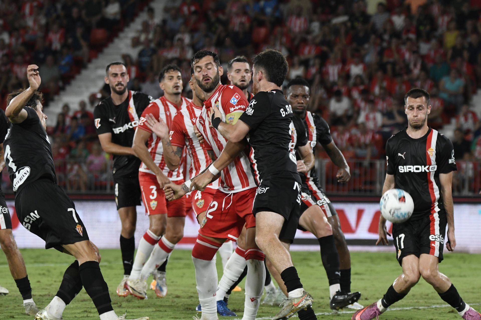 Las mejores jugadas del Almería - Sporting de Gijón